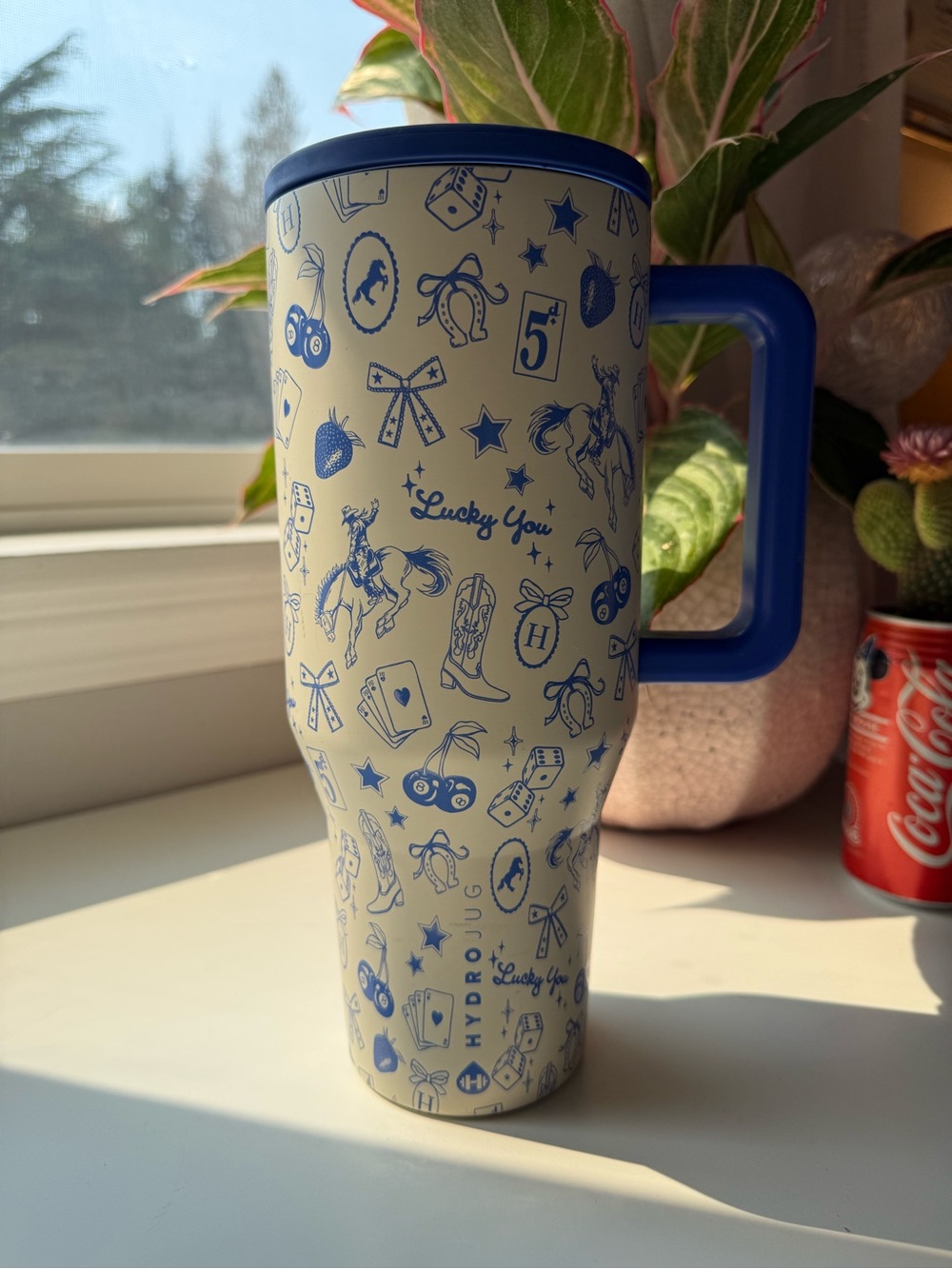 HYDROJUG Blue Western Charm